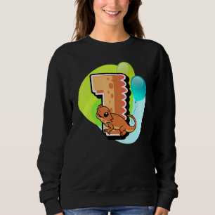 Sudadera Dragón con barba Primer Día Reptile Gráfica Animal