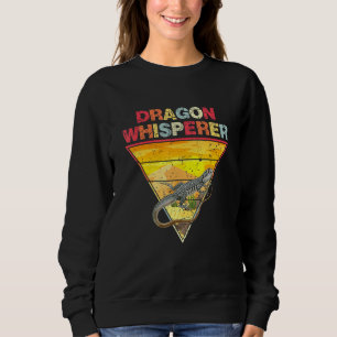 Sudadera Dragón con barba Whisperer Vintage Sunset Lizard R