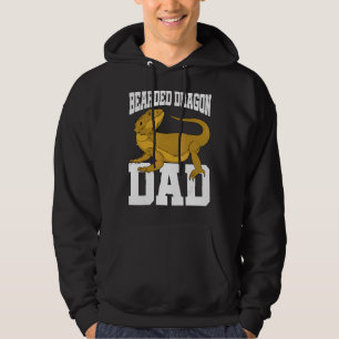 Sudadera Dragón de barba papá Reptile Animal Lizard Bearded