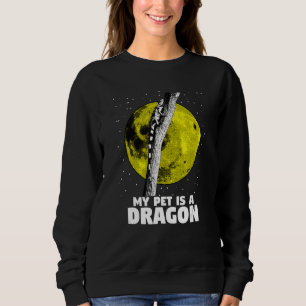 Sudadera Dragón de barba verde iguana Reptile Lizard 2