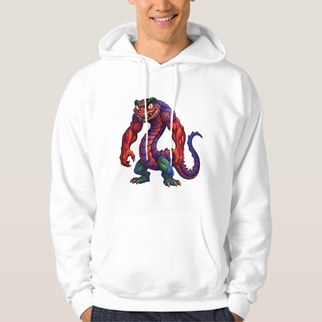 Sudadera Dragón de brasa vívida (Anverso)