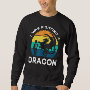 Sudadera Dragón de brazo roto Lesiones de hombro Cirugía Re