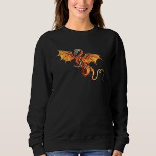 Sudadera Dragón De Combate Volador Para Niños Adultos Y May