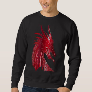 Sudadera Dragón de la cabeza del dragón de la cabeza de la 