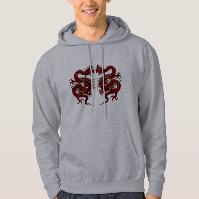 Sudadera Dragón doble (Anverso)
