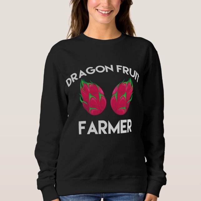 Sudadera Dragon Fruit Farmfit Love Tropical Food (Anverso)