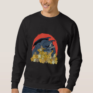 Sudadera Dragon Gamer Dice Dungeon Roleplay Dragons Arte
