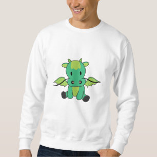 Sudadera Dragon Green Fantasy Tale Fantasy Cute Animals
