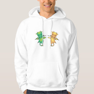 Sudadera Dragon Green Yellow Dragon Fairy Tale Fantasmas