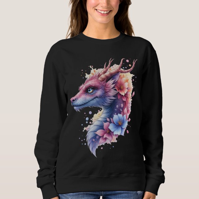 Sudadera Dragón Guardián Suave.  (Anverso)