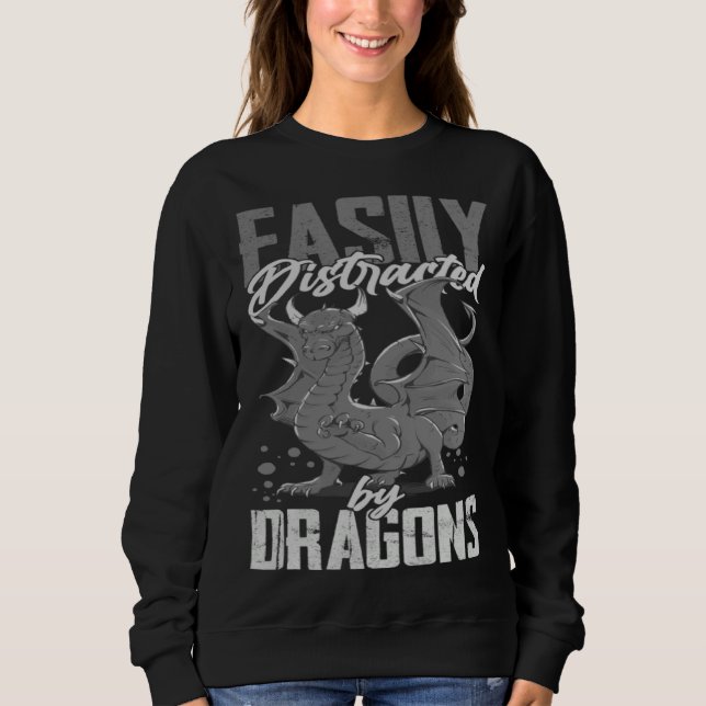 Sudadera Dragon Head  Cute Fantasy Creature  5 (Anverso)
