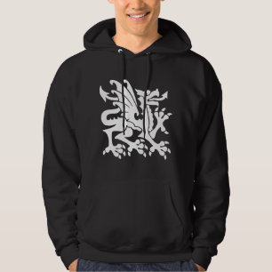 Sudadera Dragón heráldico 01 - Blanco