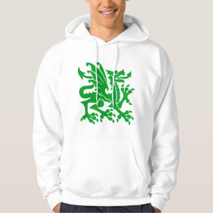 Sudadera Dragón heráldico 01 - Verde de hierba