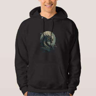 Sudadera Dragón iluminado por la luna - Dragón lunar