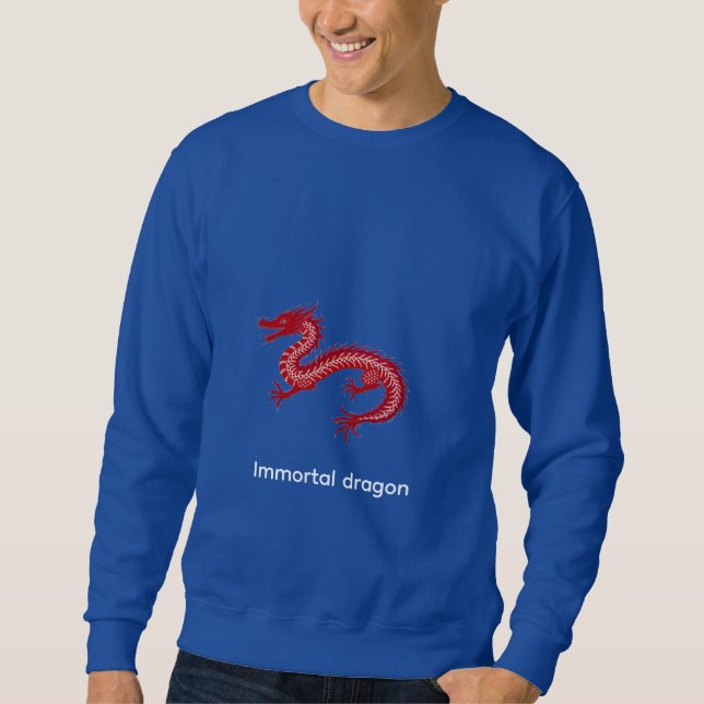 Sudadera Dragón Inmortal (Anverso)