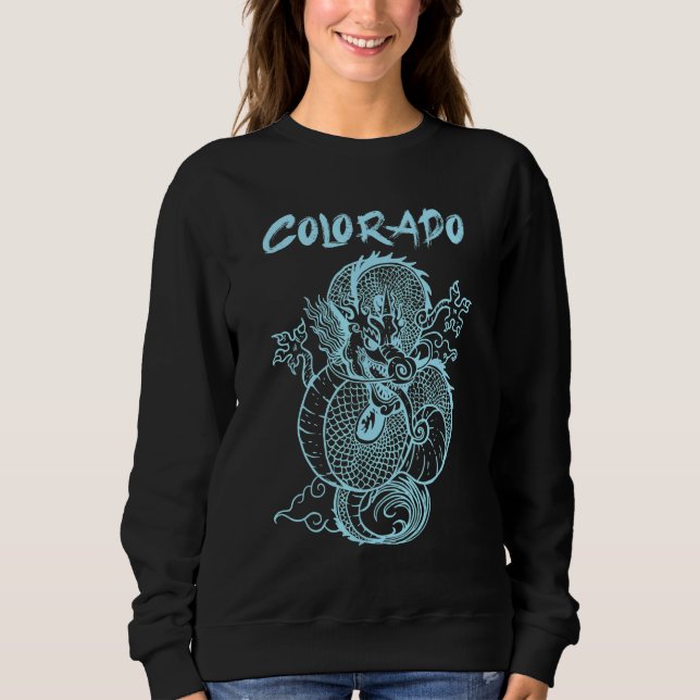 Sudadera Dragón japonés de Colorado (Anverso)