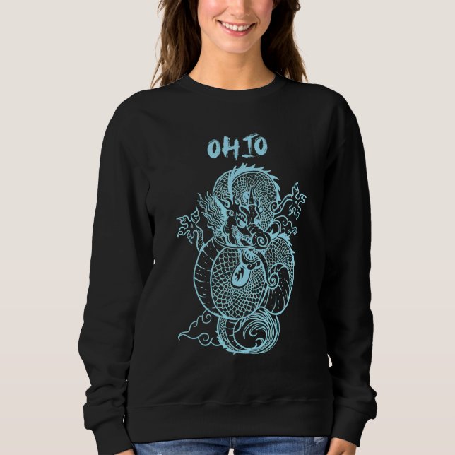 Sudadera Dragón japonés de Ohio (Anverso)
