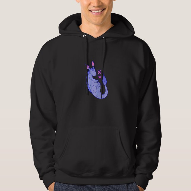 Sudadera Dragón Místico Hermoso   (Anverso)