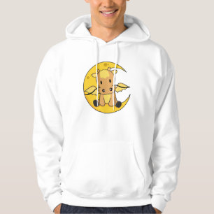 Sudadera Dragon Moon Buenas Noches Dragon Fantasía