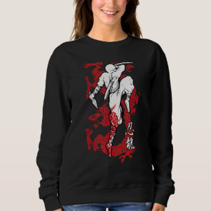 Sudadera Dragón Ninja Cultura Guerrero japonés Shinobi