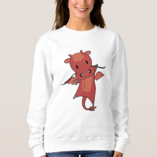 Sudadera Dragon Red Fairy Tale Cute Animales Para Niños