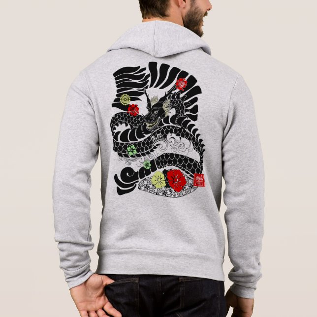 Sudadera Dragon Tattoo (Reverso)