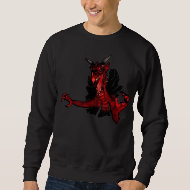 Sudadera Dragon Tear A Través Del Tee (Anverso)