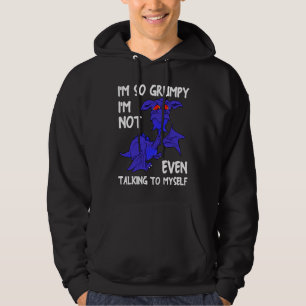 Sudadera Dragon volando creatura mítica soy tan gruñón