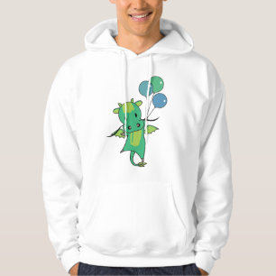 Sudadera Dragon vuela con globos Cuidados Dragón de fantasí