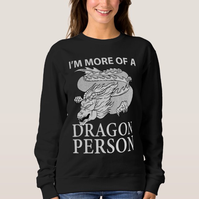Sudadera Dragon Wingying Flying Fire Respirando Míticas Cre (Anverso)