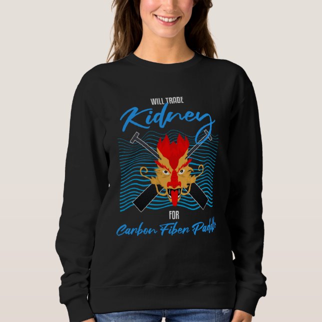 Sudadera Dragonboating Theme for Dragon Boat Paddling (Anverso)