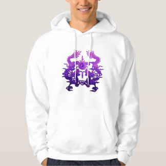 Sudadera Dragones CHINOS de la púrpura del AÑO NUEVO