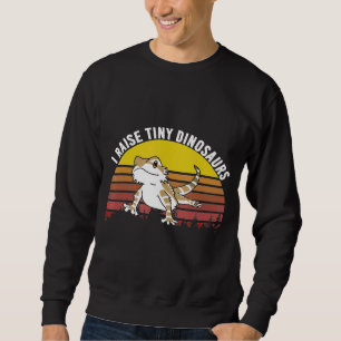 Sudadera Dragones con barba de amor Navidades con lagarto e