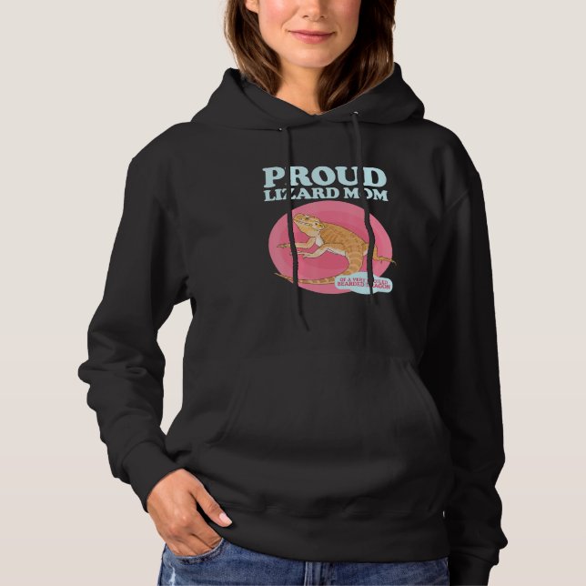 Sudadera Dragones Con Cabeza Lizard Mamá De Un Doctor Con C (Anverso)