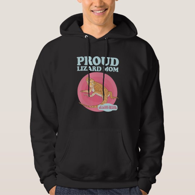 Sudadera Dragones Con Cabeza Lizard Mamá De Un Doctor Con C (Anverso)