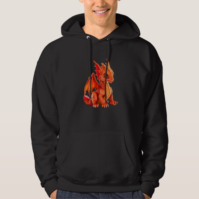 Sudadera Dragonet Hatchling Wyrmling Whelly Baby Dragon Pre (Anverso)