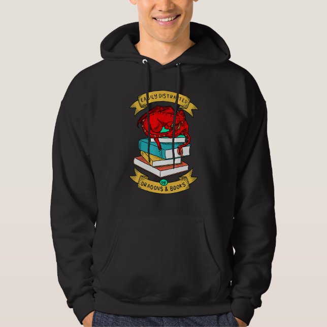 Sudadera Dragons Books Dragon Boys Dragon Chicas (Anverso)