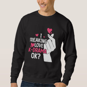 Sudadera Drama coreano amor K Pop Finger Heart Kdrama Sur