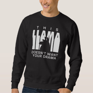 Sudadera Drama de Llama