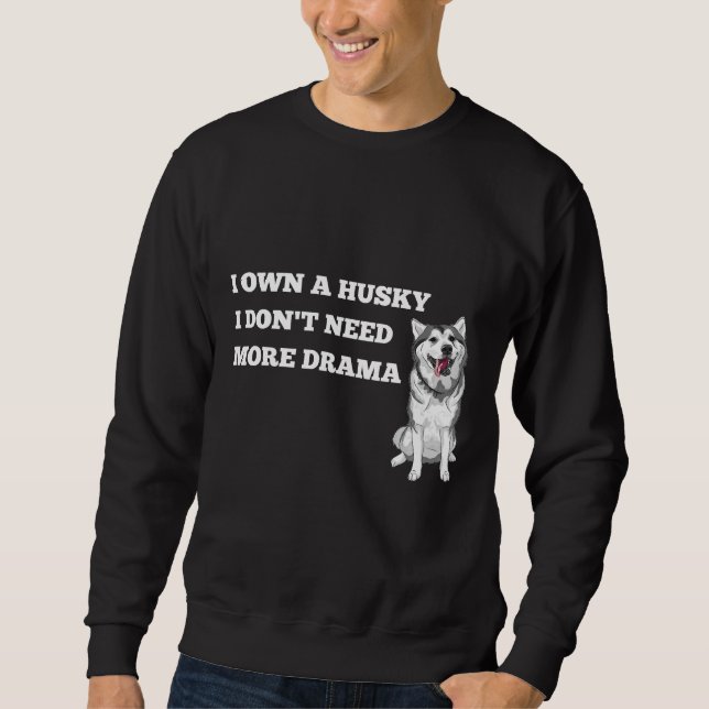 Sudadera Drama Husky (Anverso)