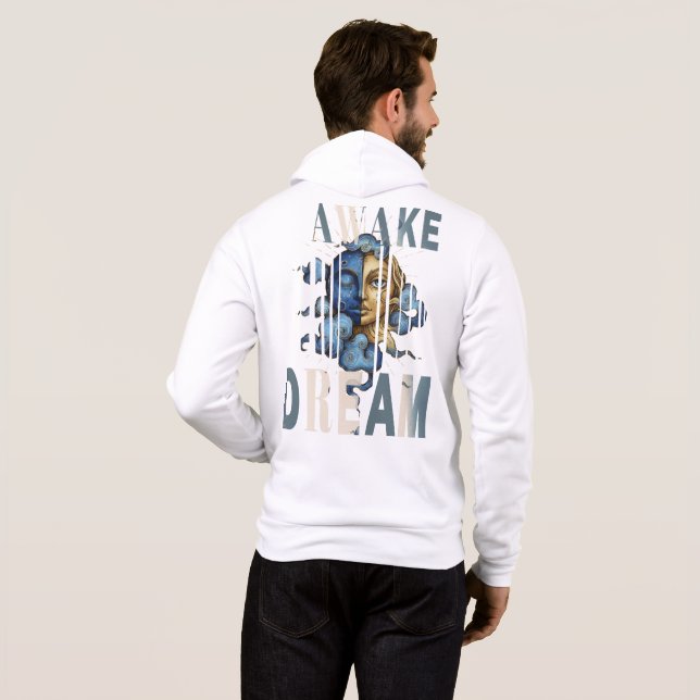 Sudadera DREAM-AWAKE surreal moon & sun  HOODIE (Reverso completo)