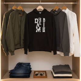 Sudadera Dream Big | cita inspiradora