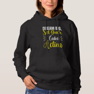 Sudadera Dream Big Set Goals Take Action Growth Mindset St