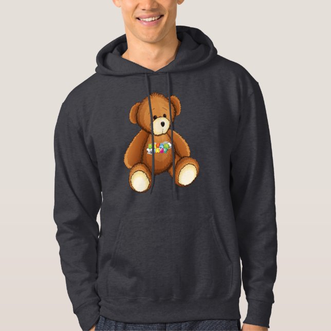 Sudadera Dream First Teddy Bear (logotipo) Hoodie (Anverso)