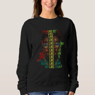 Sudadera Dream Like Martin Men Mujeres Chicas Black Histo