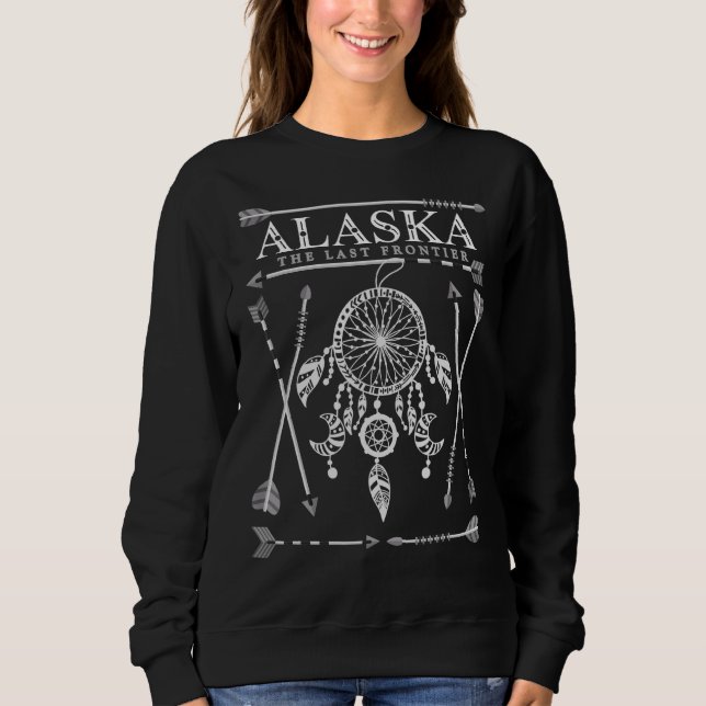 Sudadera Dreamcatcher Alaska Nativo Estadounidense Alaska T (Anverso)