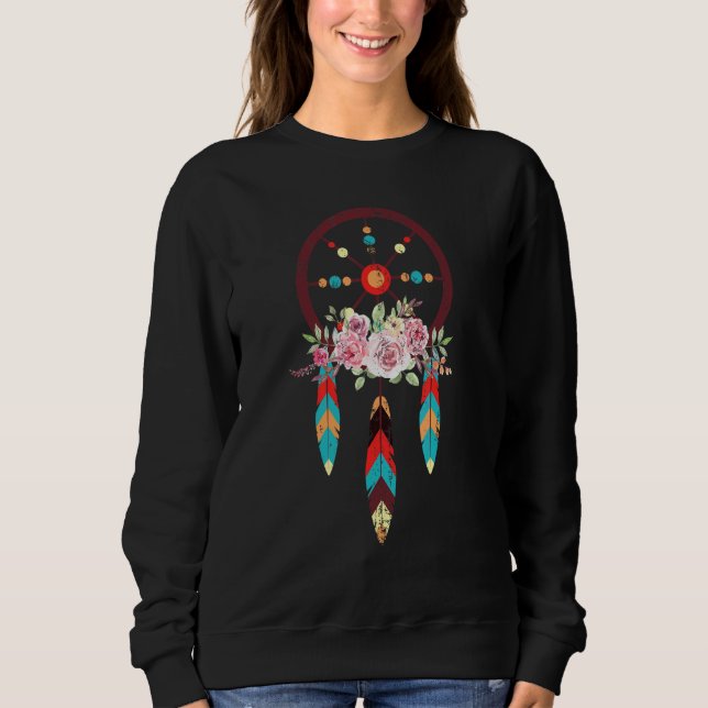 Sudadera Dreamcatcher Hippie Nativ (Anverso)