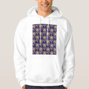 Sudadera Dreamcatchers Fethers Watercolor Seamless Textura
