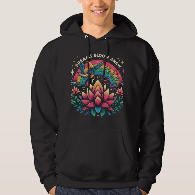 Sudadera Dreams Bloom Anew (Anverso)