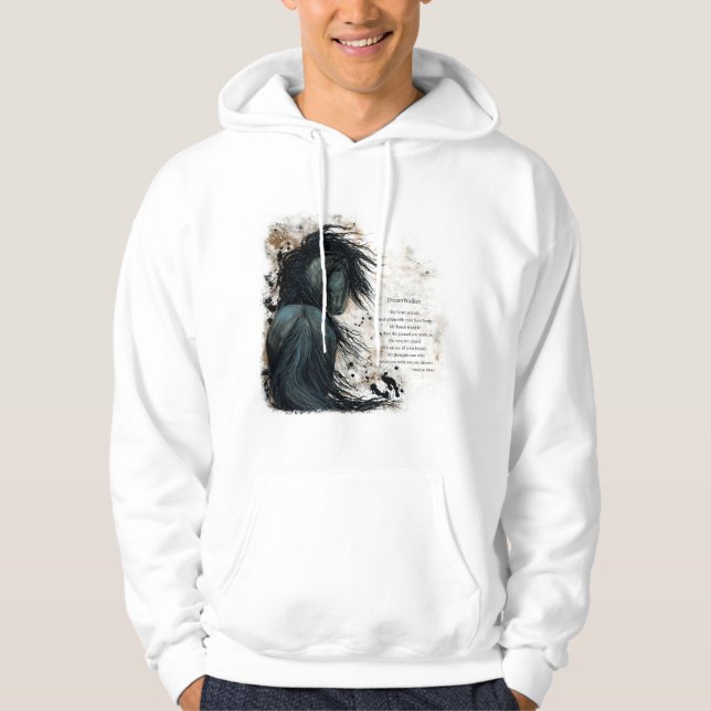 Sudadera DreamWalker Horse by Bihrle Verse (Anverso)